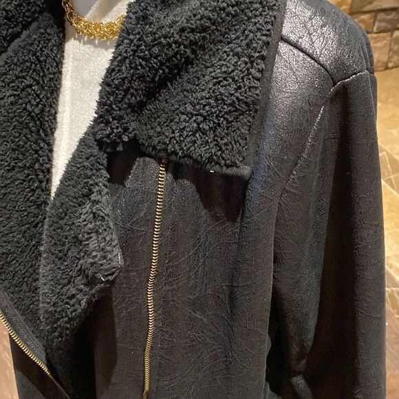 Ralph Lauren fleece lined zip front jacket size 1X - Picture 2 of 9